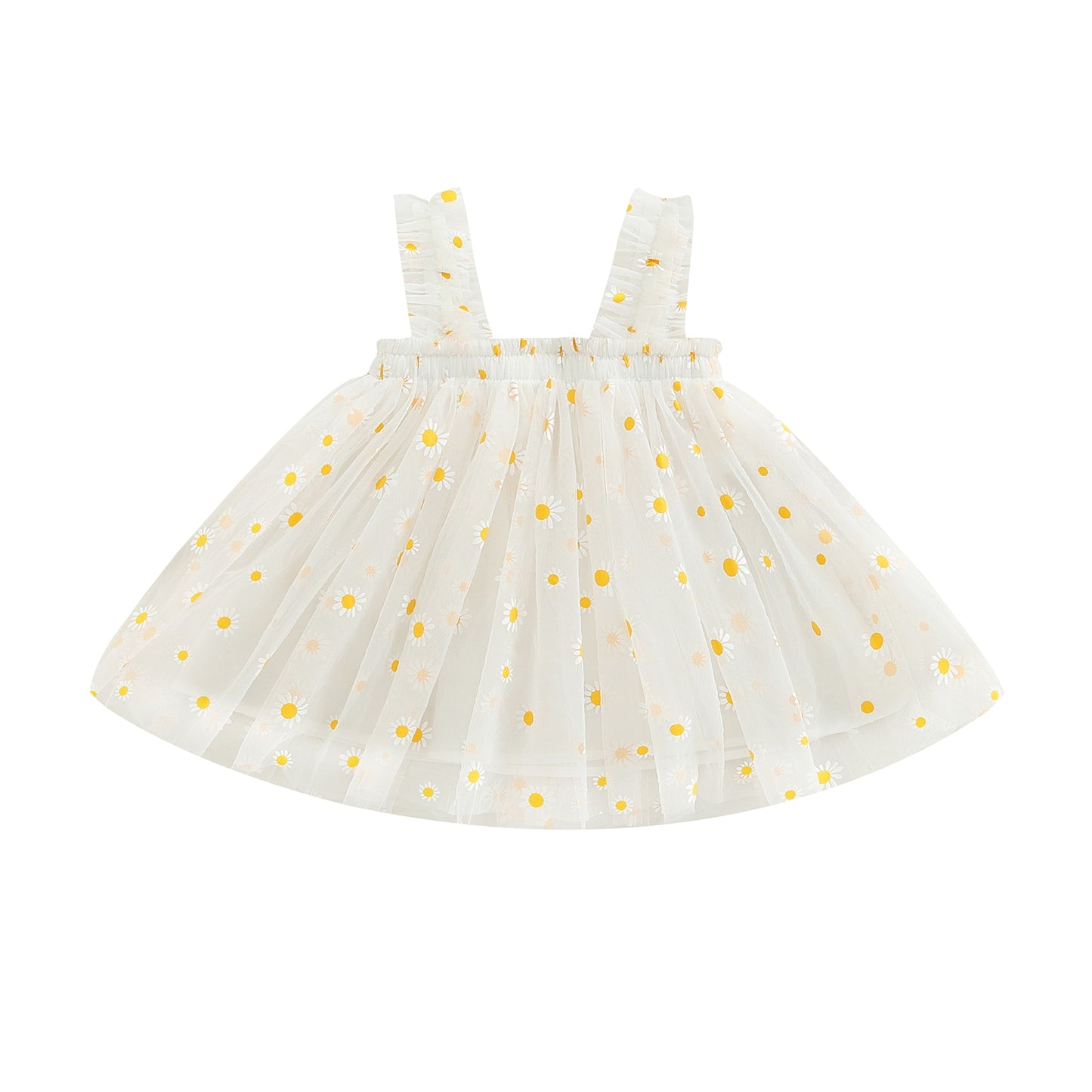 Summer Toddler Kid Baby Girls Dress Daisy