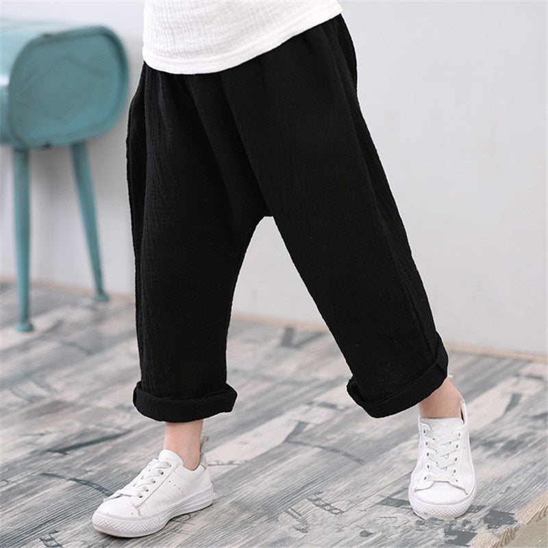 Kids Pants Boy Girl Summer