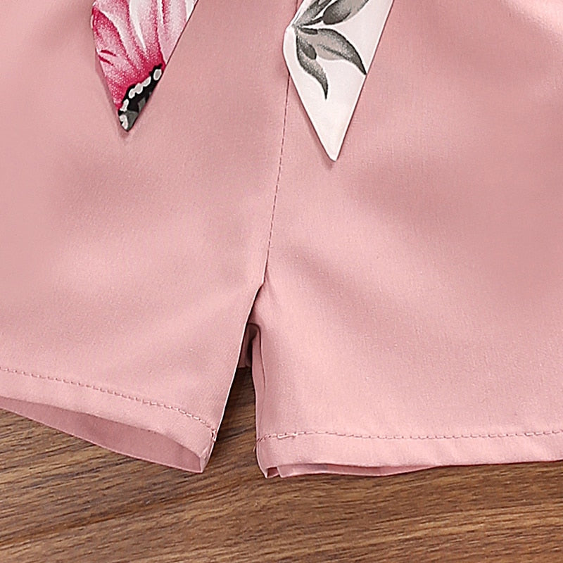 Baby Girl clothing suit summer floral print