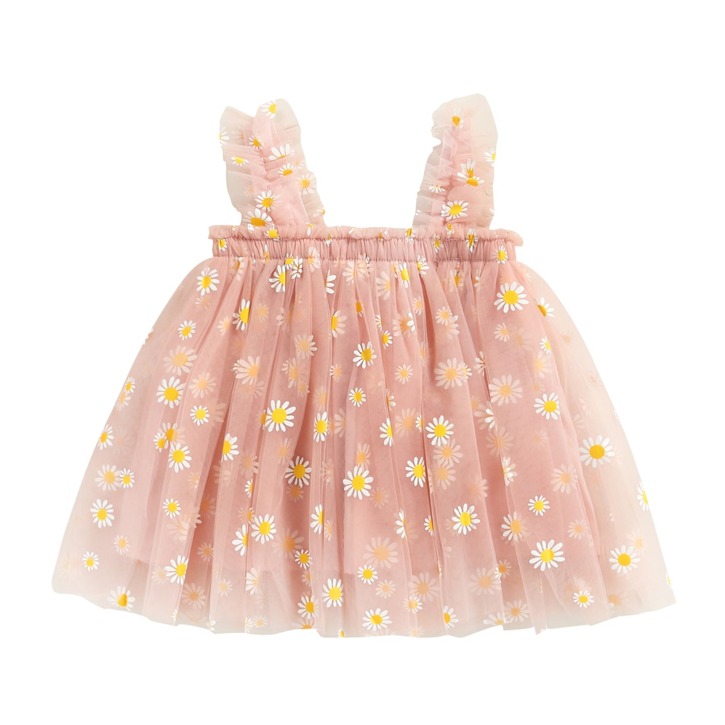 Summer Toddler Kid Baby Girls Dress Daisy