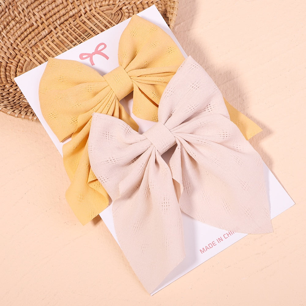 2Pcs/set Women Girls Sweet  Hair Clips