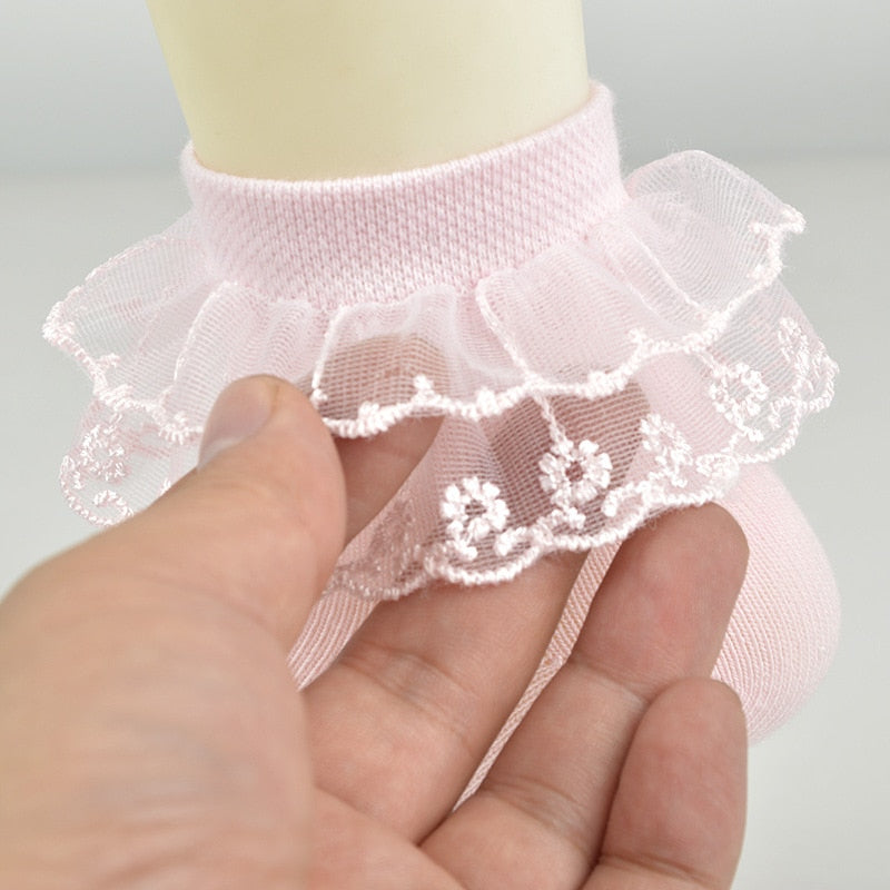 3 Pairs Cotton  Breathable Socks Children