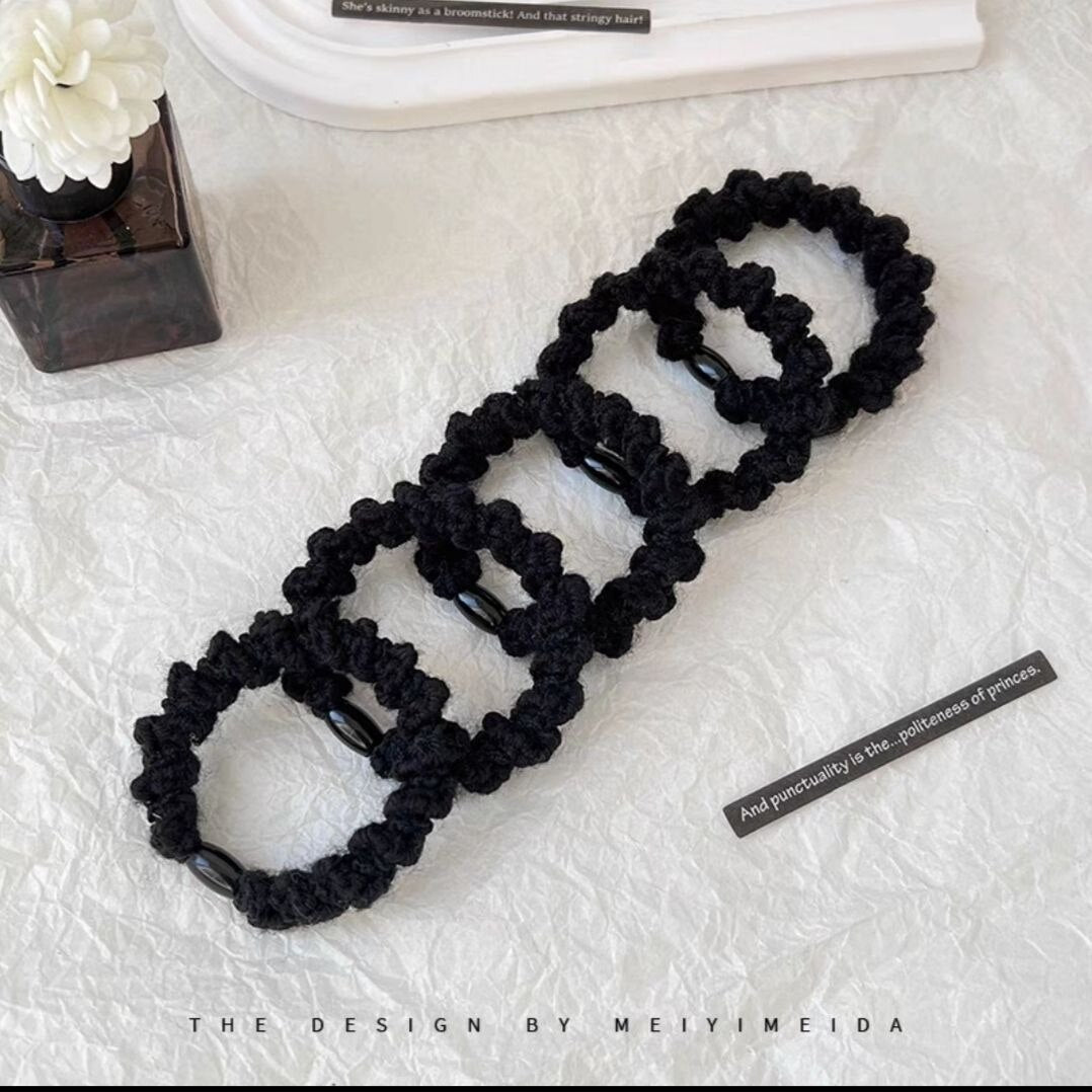 5Pcs Korean Strong Women Hair Scrunchies