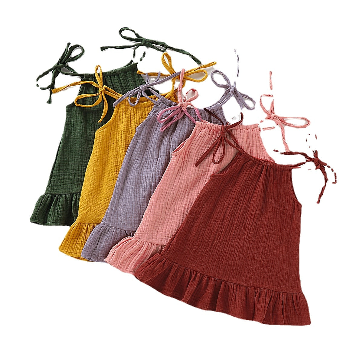 Summer Toddler Baby Girl Sleeveless Dress