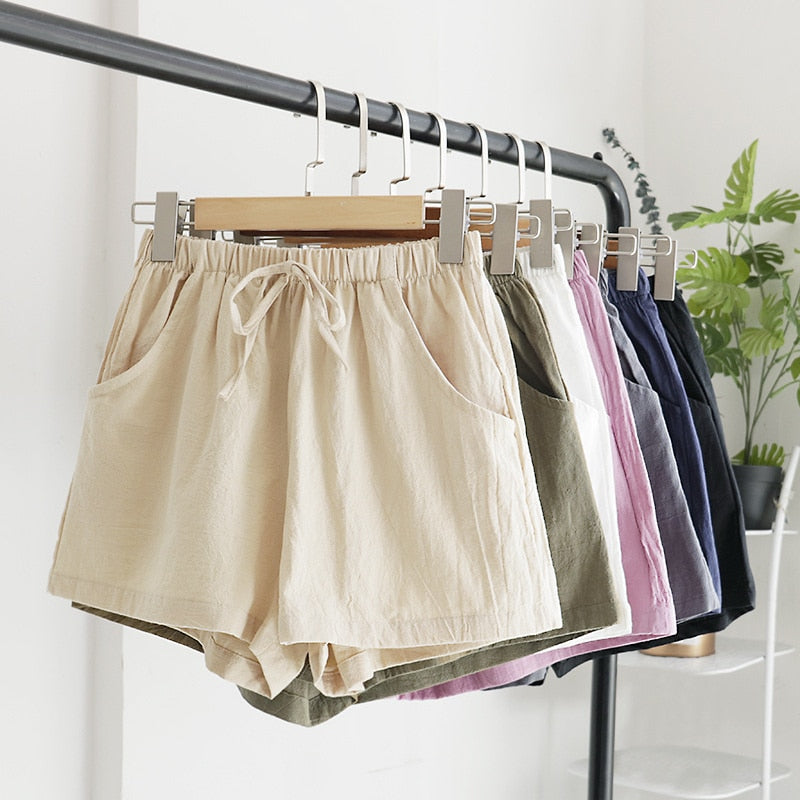 Cotton Shorts Women's Sports