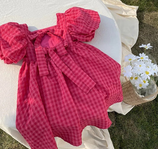 Rose Pink Dress Elegant