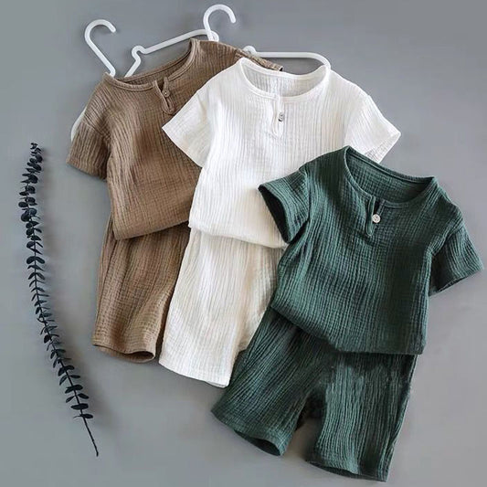 Summer Children Clothes Sets Sports