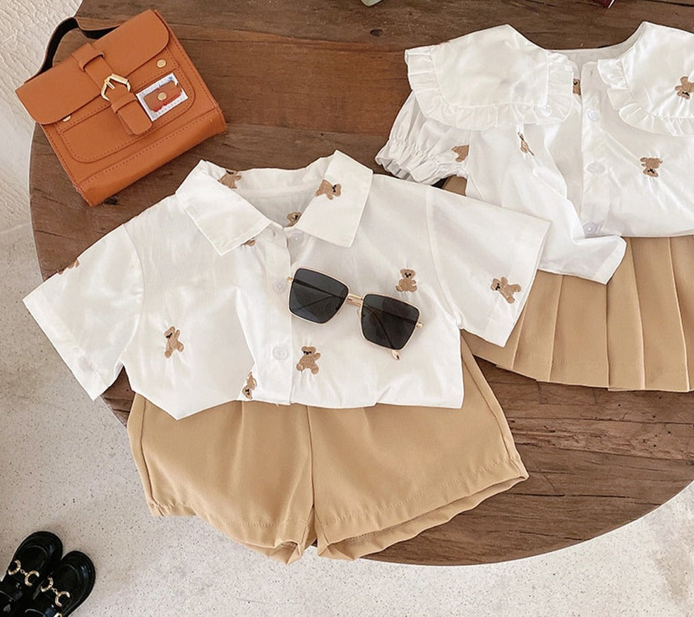 Baby Clothes Sets Brother and Sister Matching Outfits
