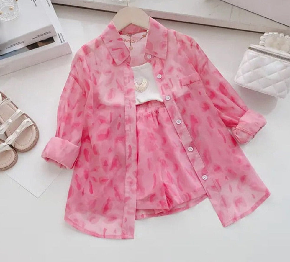 Girls Summer Suit Children