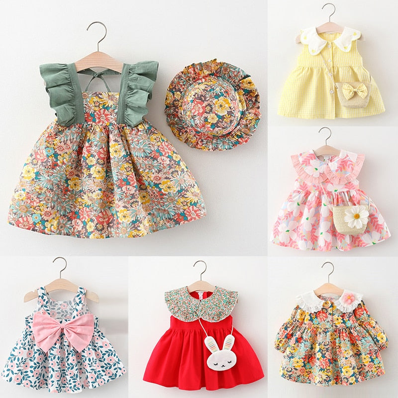 Summer Clothes Baby Girl Beach Dresses Casual
